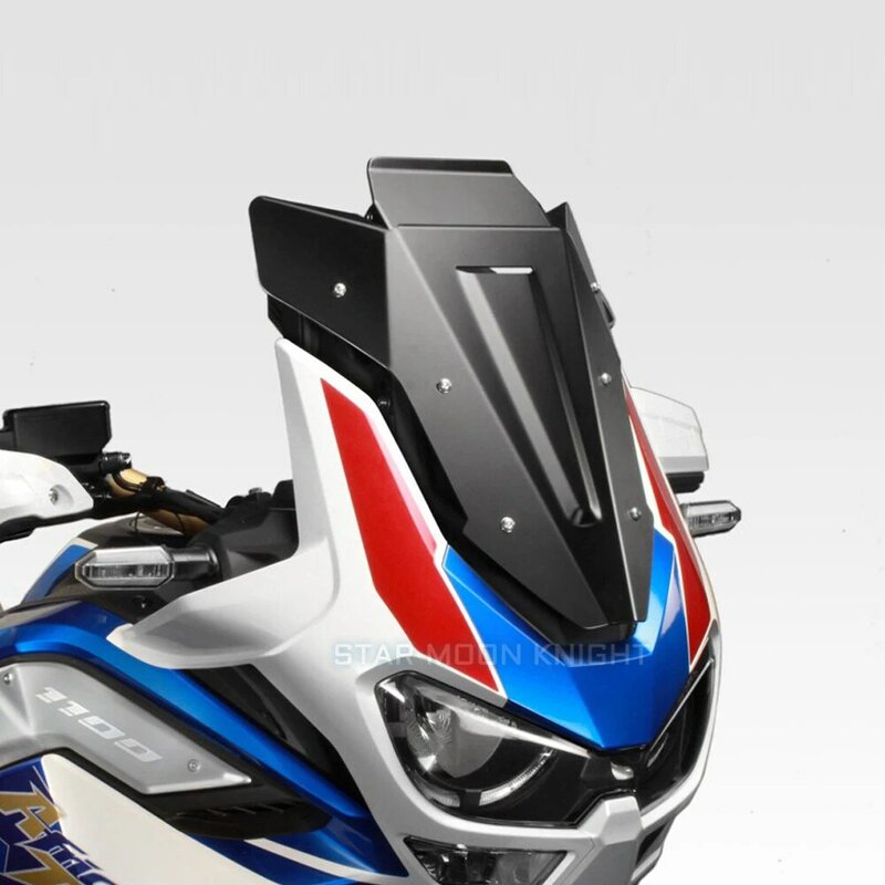 Parabrisas de aluminio para motocicleta, protector Deflector de viento compatible con Honda CRF1100L CRF 1100 L, Africa Twin Adventure Sports