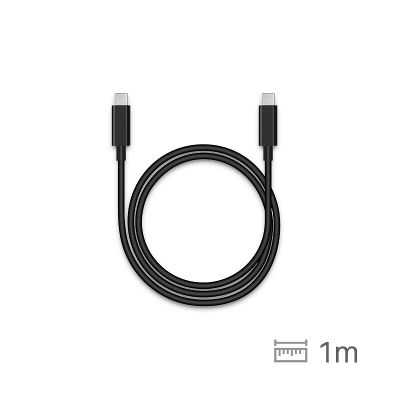 HUION Full-Featured USB-C to USB-C Cable 1m Support USB3.1 GEN1 DP Signal for Graphic Drawing Tablet with Screen Kamvas 12/13/22