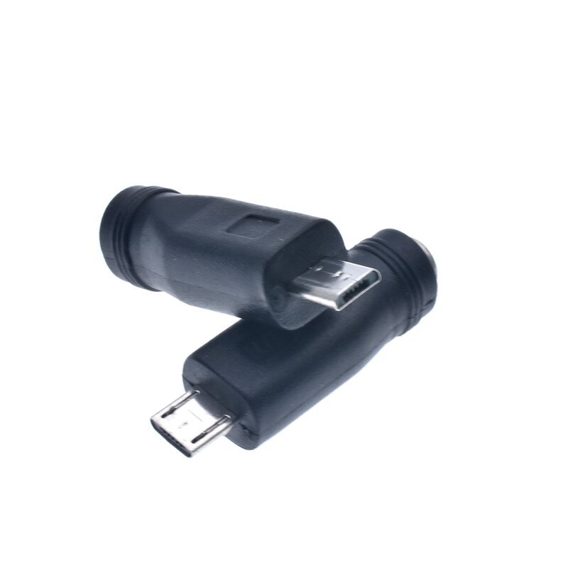 5V Dc 5.5*2.1 Mm Power Jack Usb Type C USB-C Type-C 5.5Mm * 2.1mm Mini Usb Rechts & Micro Usb Dc Power Connector Adapter 1Pcs