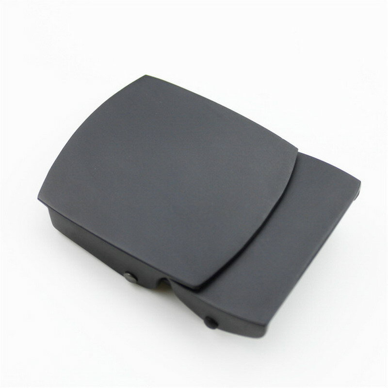 Metel Buckle สำหรับ3.8ซม.ผ้าใบเข็มขัดผ้าฝ้ายสีดำกระชับ Leisure กางเกงยีนส์ Cinto อุปกรณ์เสริมไม่มี Unisex กลางแจ้งอัลลอยด์สังกะสี