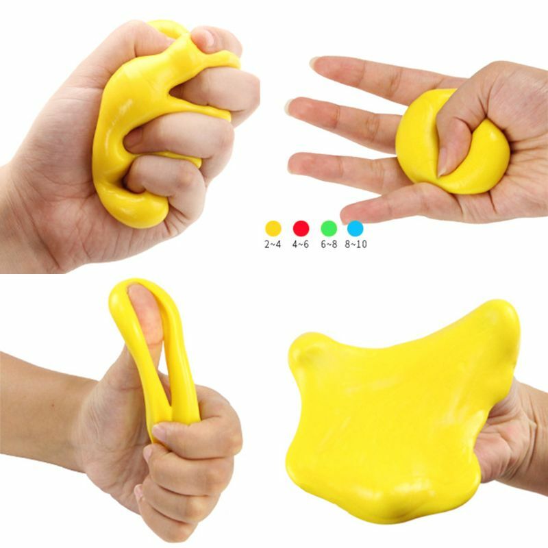 Mão flexível Putty para Finger Recovery, Reabilitação Exercício, Hot Sale