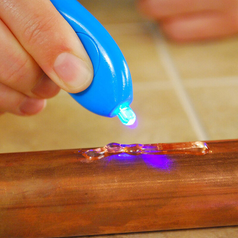 Colla Penna di Saldatura 5 Secondi Veloce Penna di Riparazione Tool Kit di Riparazione di Luce UV Super Forte Liquido di Plastica Dip Saldatura Miscela