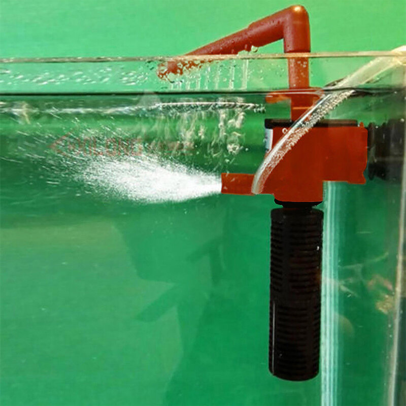 Mini filtr akwariowy 3in1 3W 5W filtr wewnętrzny do akwarium tlenu pompy wodne zatapialne dla ryb zbiornik na wodę filtr akwariowy s