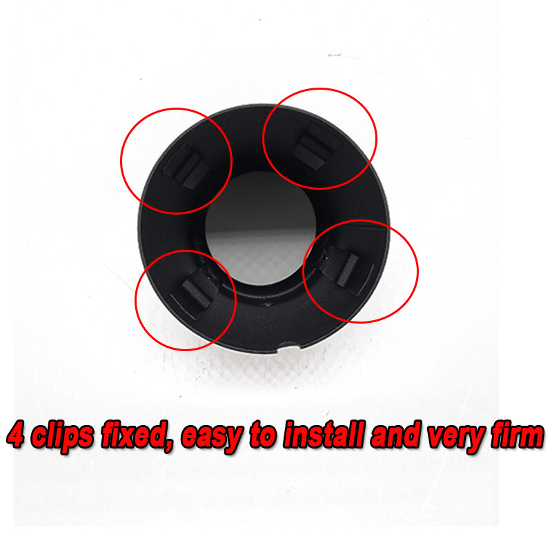 For Audi A4 B8 A3 8V 8P A1 Q5 Volkswagen VW Passat B7 CC Tiguan Car Exhaust Pipe Muffler Tip Cover Car Styling Accessories