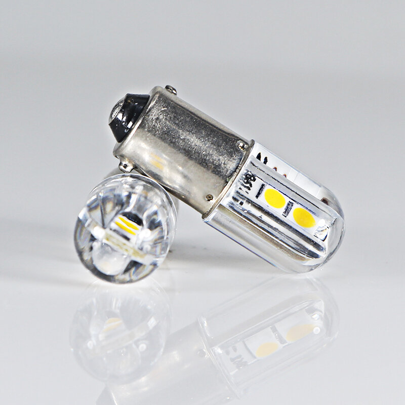 Ампула BA9S T4W, 6 в, 12 В, 24 В, 36 В, 48 В, мини-фонарь для оформления интерьера, фонарь для дневного света с резервным индикатором