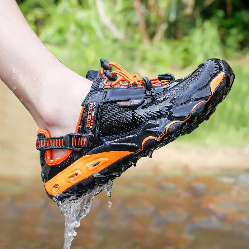 HUMTTO scarpe da Trekking estive per uomo Sneakers da Trekking all'aperto donna arrampicata Sport Walking uomo scarpe da donna sandali da spiaggia d'acqua