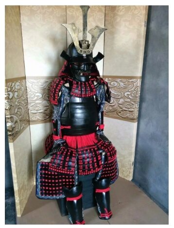Armure de chevalier Vintage, armure de samouraï japonais, costume de scène portable