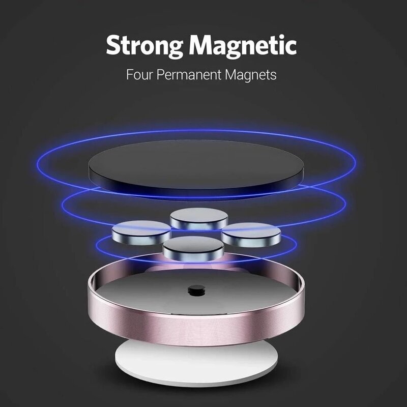 Supporto magnetico per telefono per auto per Redmi Note 8 Huawei in Car GPS supporto per presa d'aria supporto magnetico per iPhone 12 7 Samsung Huawei Oneplus