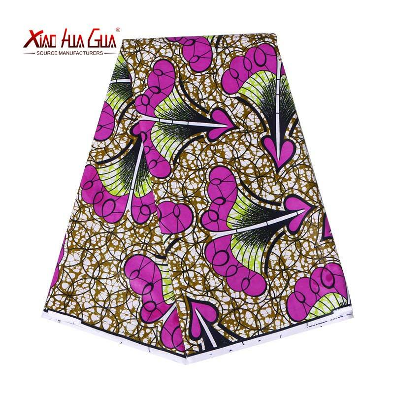 Tkanina Ankara prawdziwy wosk afrykański drukuj nowy nabytek bawełna wysokiej jakości miłość żakardowa kolorowa suknia ślubna Tissu Nigeria