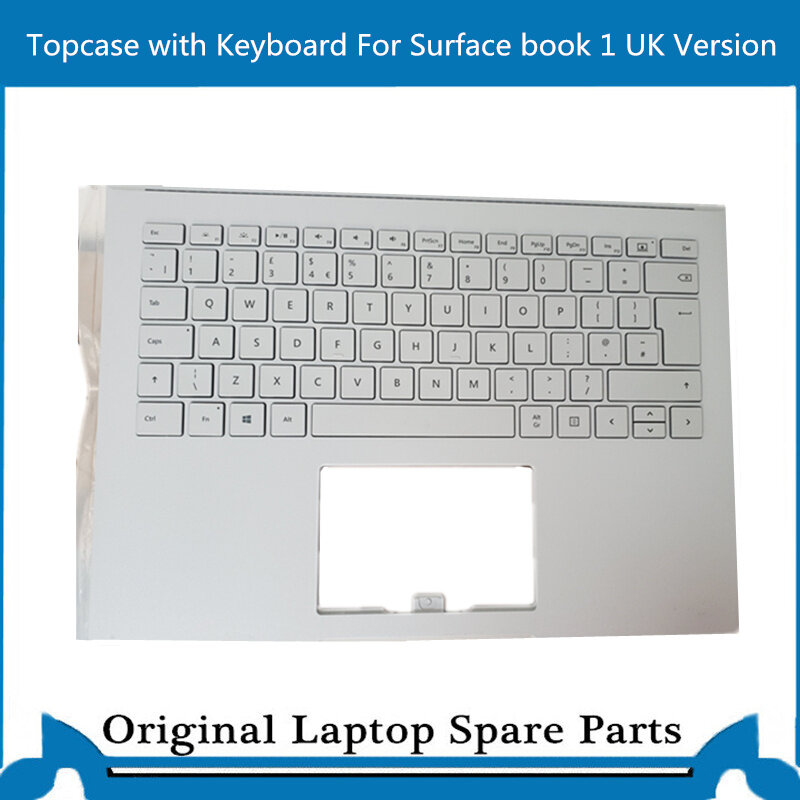 Original for Microsoft Surface  Book 1 1703 1704  Topcase 13.5 Inch Keyboard C Case UK Layout