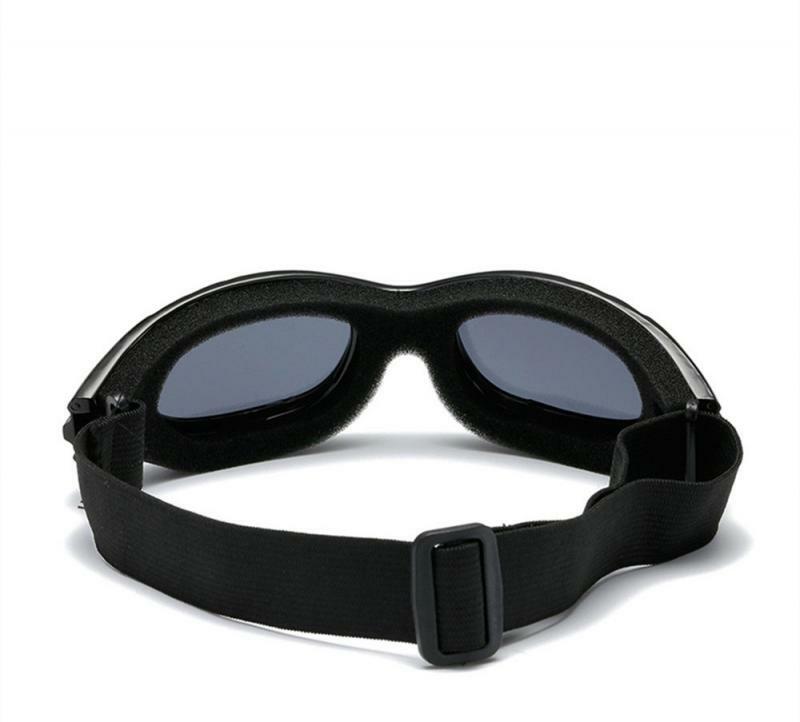 Occhiali da moto multifunzionali a 3 colori occhiali antivento specchio antipolvere antispruzzo occhiali da moto sport all'aria aperta