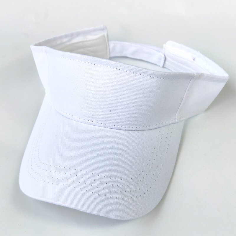 Rodzic-dziecko letnie kapelusze przeciwsłoneczne mężczyźni kobiety regulowany daszek ochrona UV Top pusty stały sport tenis Golf bieganie czapka przeciwsłoneczna