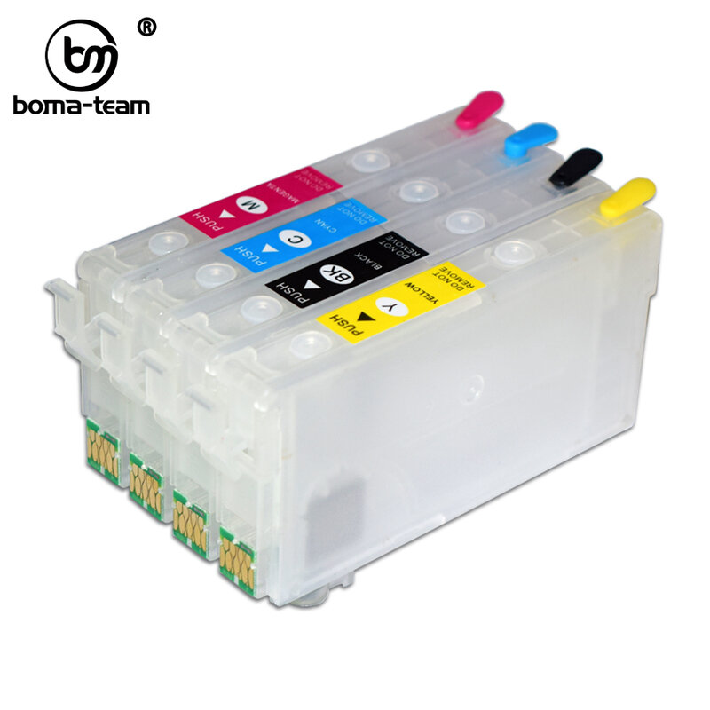 IB07 E-IB07KB E-IB07CB E-IB07MB E-IB07YB Premium Color Refillable Ink Cartridge With Chip For Epson PX-M6010F PX-M6011F