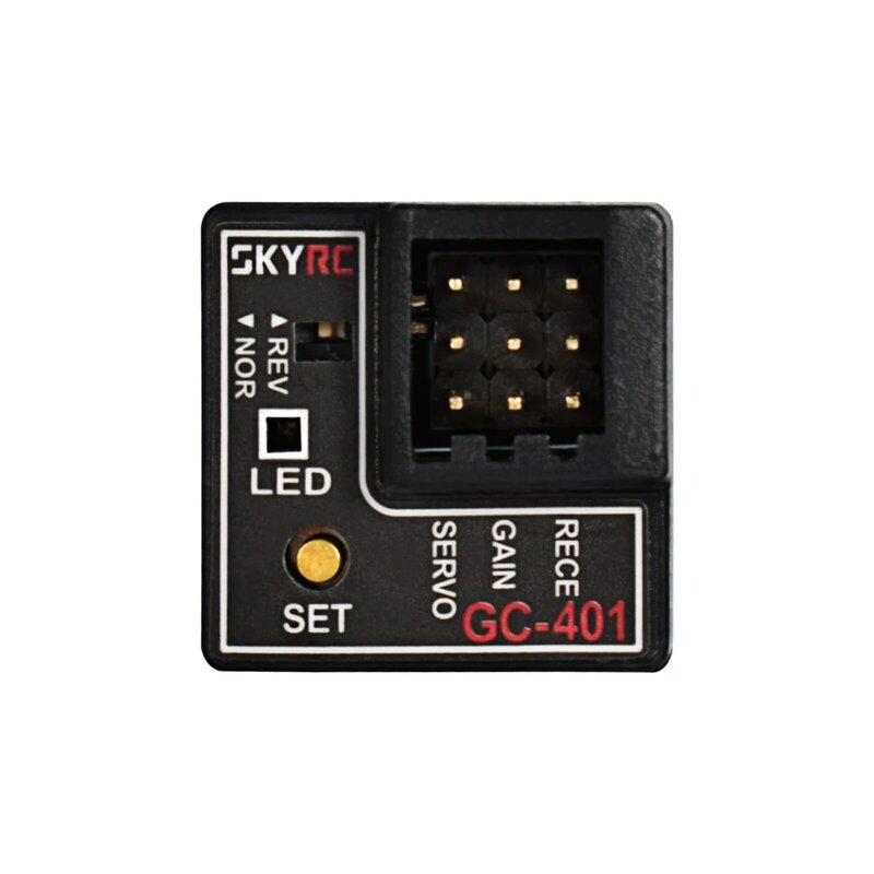SKYRC-Sensor giroscópico GC301 GC401 4-8,4 V, Mini Sensor giroscópico para salida de dirección de coche RC, correctivo Integrat, SK-600068 compacto
