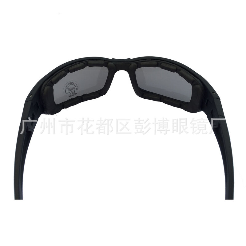X7 versão polarizada óculos de tiro pode ser mudado templos óculos de proteção pode ser mudado vários pares de lente militar