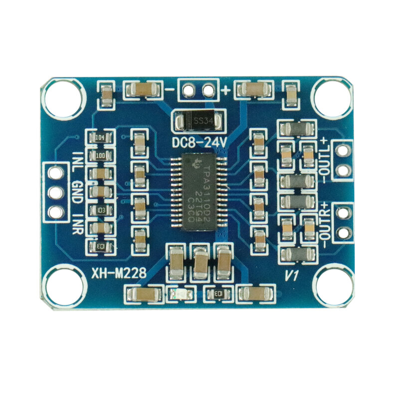 1Pcs TPA3110 2X15W Digitale Audio Stere Versterker Module Board Mini Binaural