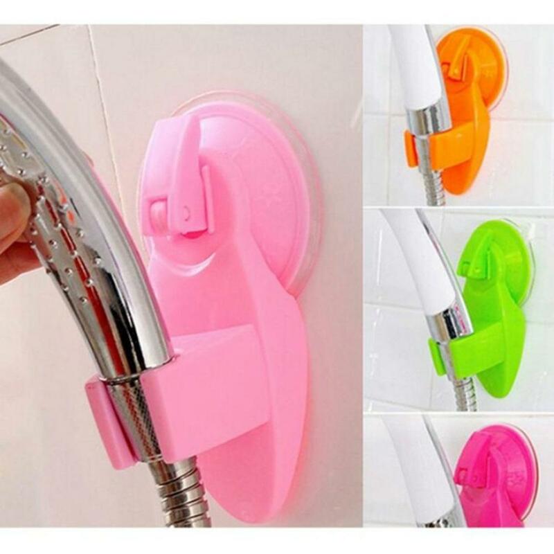 HOShower-Support amovible pour pommeau de douche, siège de douche à aspiration injuste, support de mandrin mobile, accessoires de bain