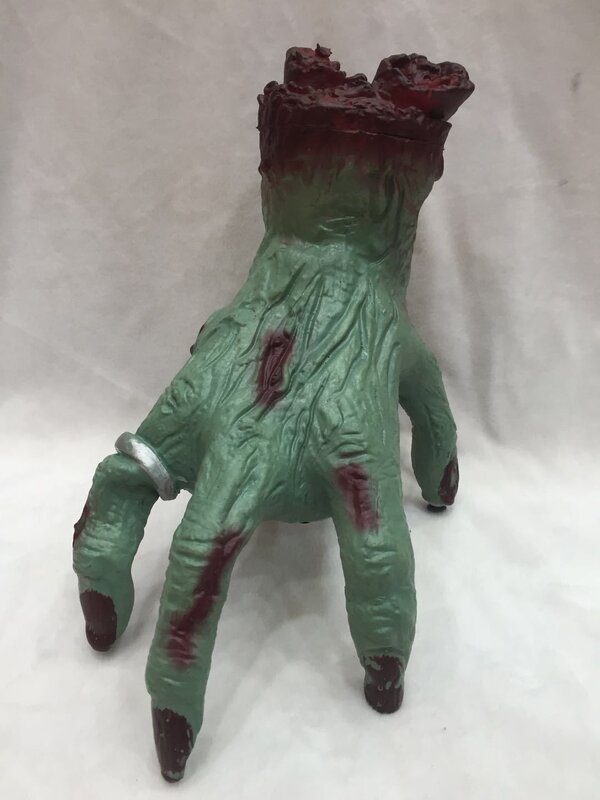 Zombie Crawling Hand Voice Control Severed Electric Toy Halloween Horror Toy Will Crawl Hand Haunted Halloween Tricky Props