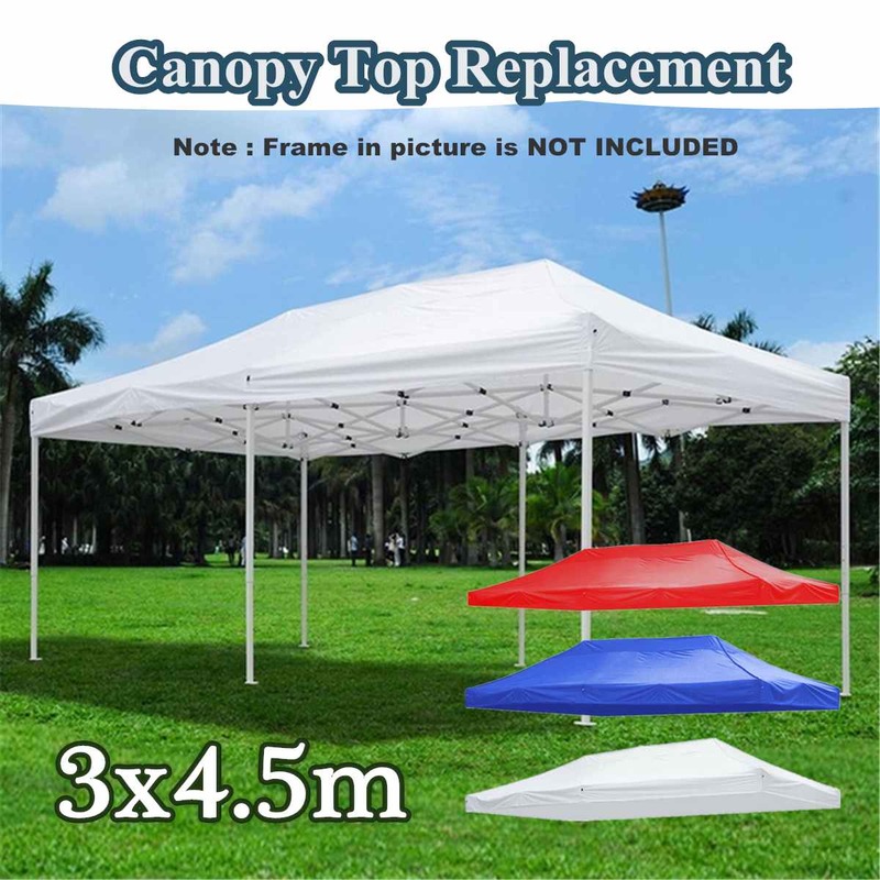 جديد 3x4.5 متر خيمة بشرفة 3 ألوان مقاوم للماء حديقة خيمة مظلة في الهواء الطلق سرادق السوق خيمة الظل Pawilon ogro322 y