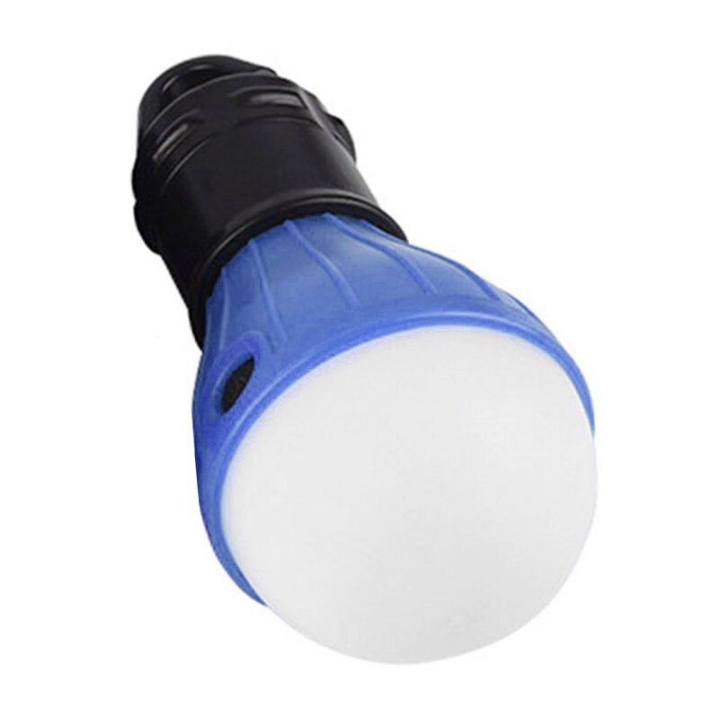 Minilinterna de luz LED para tienda de campaña, lámpara nocturna de emergencia, impermeable, gancho colgante, para acampar, pescar, senderismo