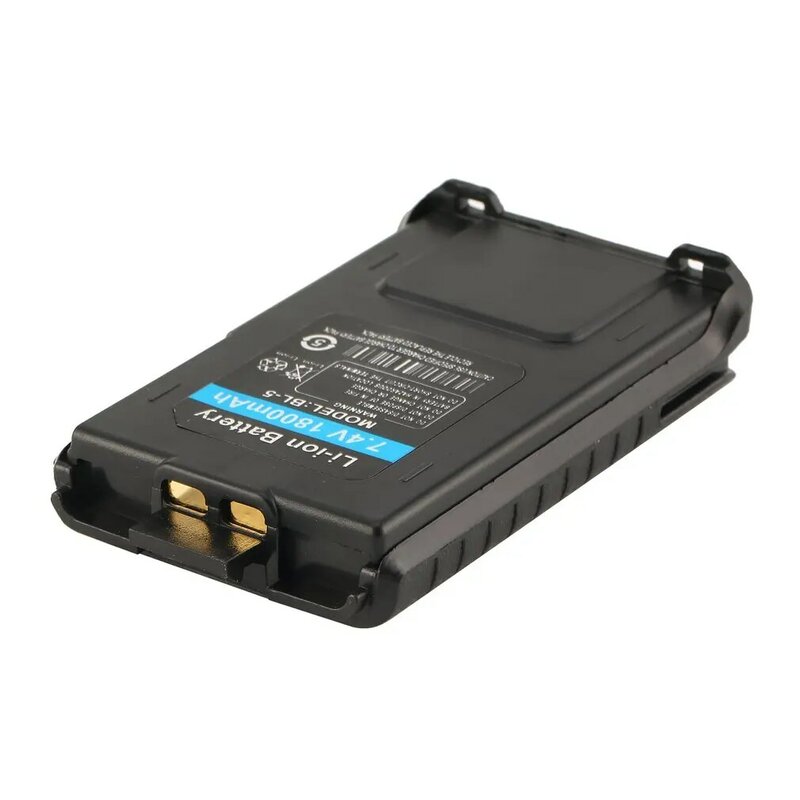 1800 mah li-ion bateria para baofeng UV-5R UV-5RE walkie talkie rádio em dois sentidos