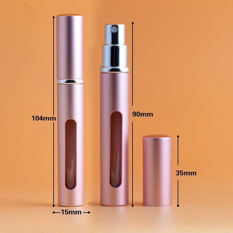 5ml vazio recarregável garrafa de perfume viagem portátil mini feminino parfum atomizador original spray recipientes cosméticos recarregável