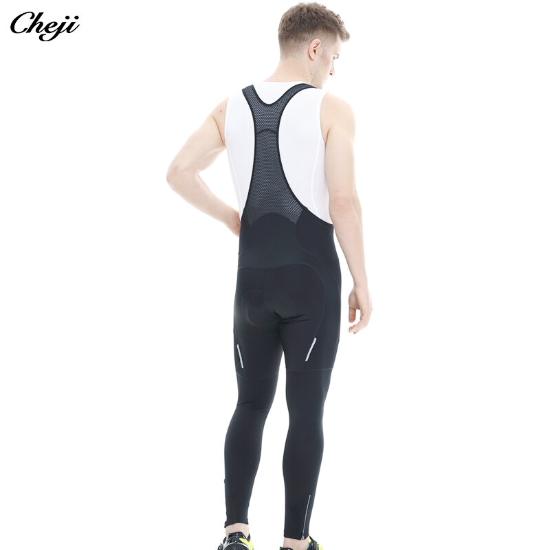 CHEJI-Pantalones largos de LICRA para ciclismo para hombre, equipo de ciclismo de secado rápido, transpirables, personalizados, 2024