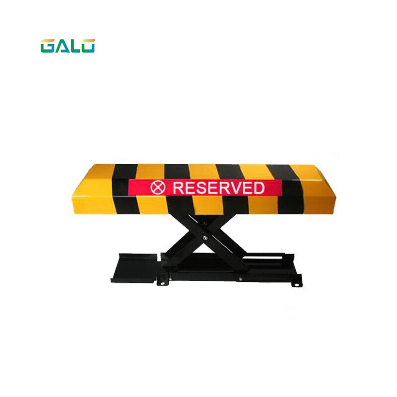 X tipo 2 controle remoto dobrável dobrar para baixo segurança bloqueio de estacionamento barreira poste de amarração com bloqueio & parafusos (sem bateria incluída)