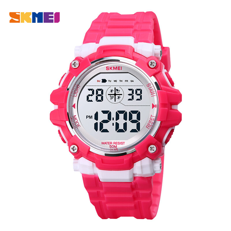 SKMEI Kids Watches Casual Child Boys Girls Stopwatch Led Clock Watch Waterproof Electronic Sports Wristwatches For Children 1616