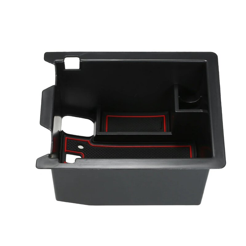 Авто центральная консоль Органайзер подлокотник коробка для хранения держатель Внутренний органайзер лоток + Противоскользящий сменный к...