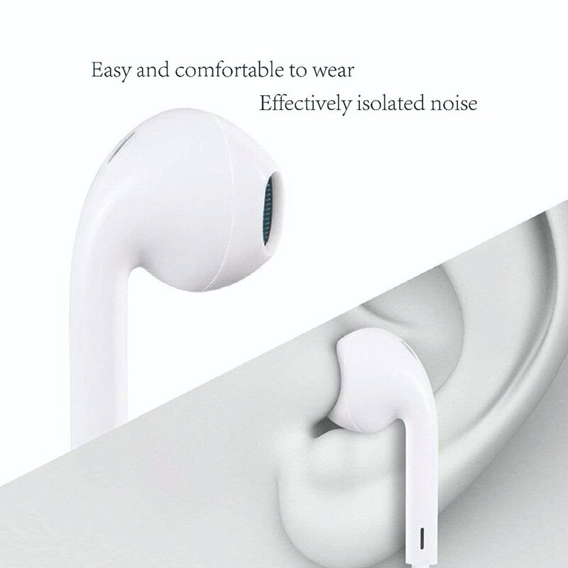 Apple Earpods Original Earphones Lightning Connector In-Ear Sport Earbuds Deep Richer Bass Headset For iPhone/iPad