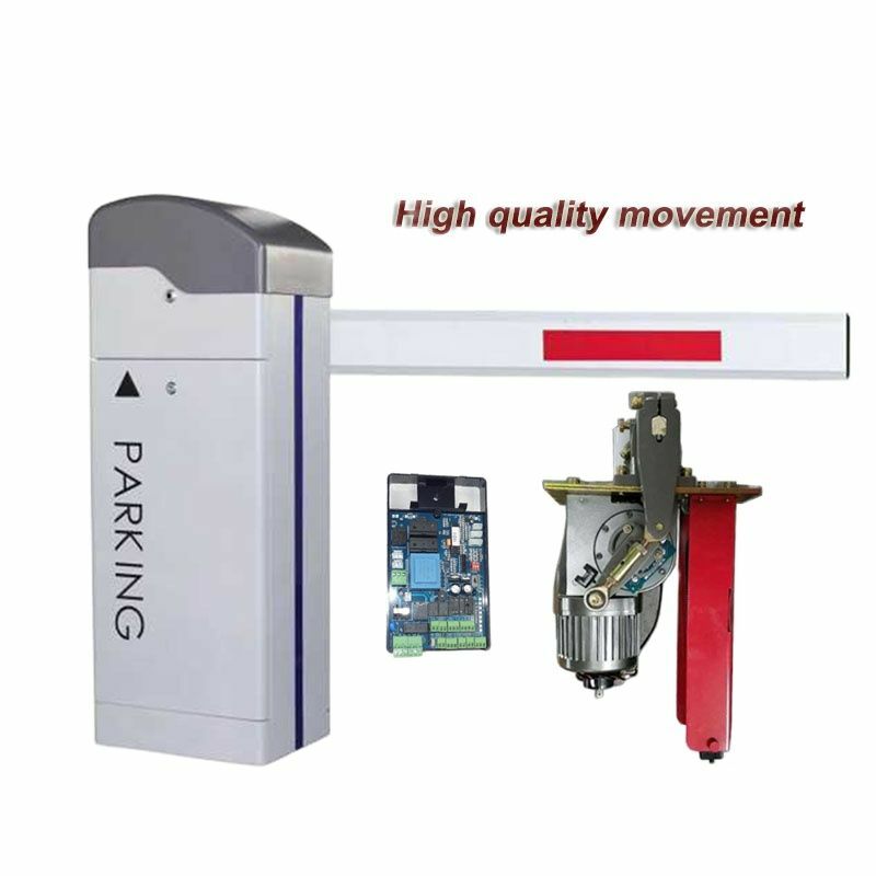 KINJOIN-puerta de barrera automática para sistema de gestión de aparcamiento de coche, brazo de pluma de alta calidad
