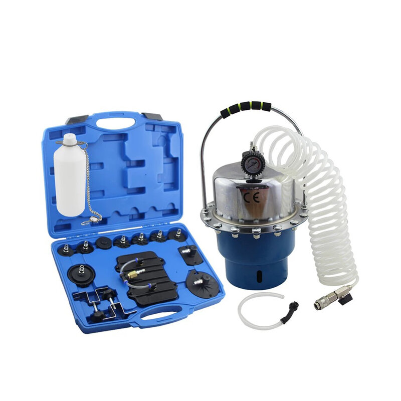 Adaptador de purga de presión neumática de freno de cilindro maestro, Kit de herramientas automotrices para vehículos