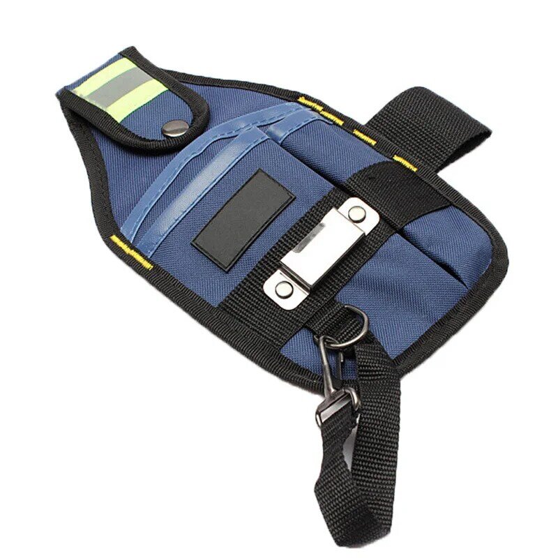 強力なオックスフォード布ツールバッグと厚手のデザインウェア防水電気技師ワイドツールベルトホルダーキットポケット