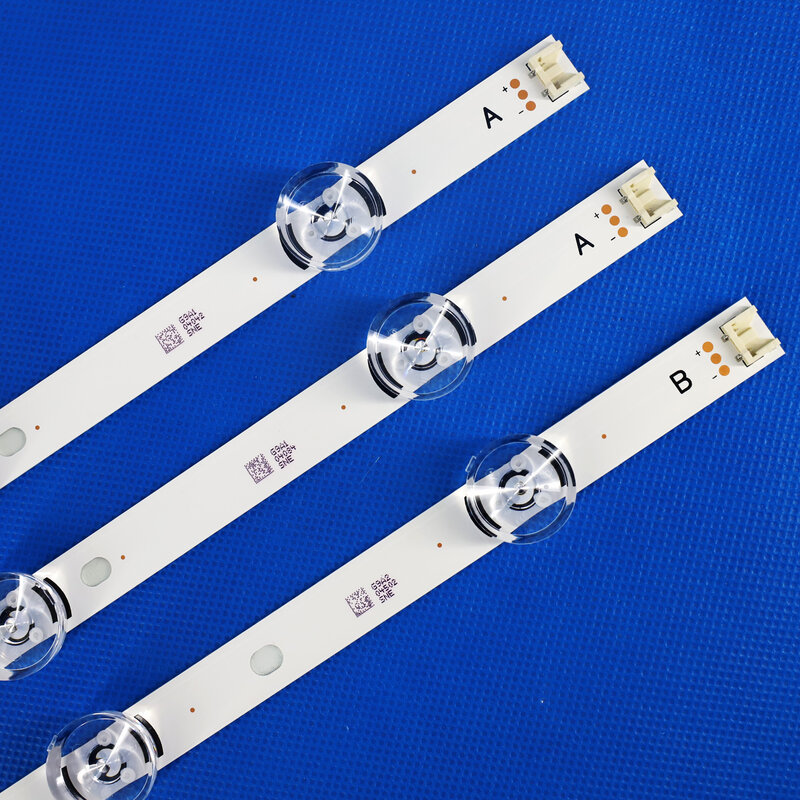 Barre de bande de rétroéclairage LED, compatible avec LG 32LB561V, UOT, 32 pouces, DRT 590, 32 A, B 6916l-2223A, 6916l-2224A, 6LED, 3.0mm, nouveau, 3 pièces