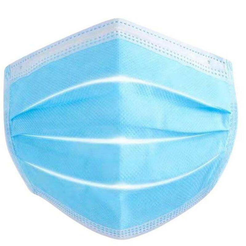 1/50 sztuk twarzy maska maska maska chirurgiczna 3-Ply bawełna maska przeciwpyłowa maska do ust włókniny wiatroszczelna mufy-tłumik bakterie dowód PM2.5