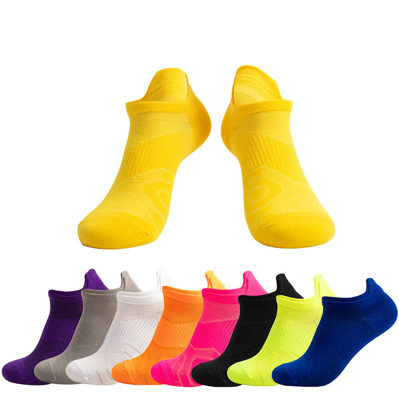 Calcetines tobilleros de algodón para hombre, calcetín deportivo transpirable, desodorante, Invisible, elástico, 5 par/lote
