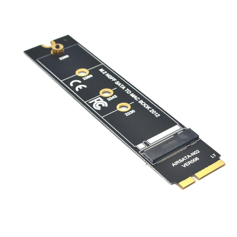 H1111Z M2 SSD アダプタコネクタ M.2 NGFF SATA Ssd 変換アダプタ調達者ライザー Apple 2012 MacBook Air A1465 a1466 新