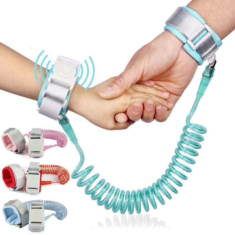 Anti Lost Wrist Link for Baby, Toddler Leash, cinto de segurança, Baby Strap Rope, Walking Hand Belt Band, Child Anti-Lost Bracelet