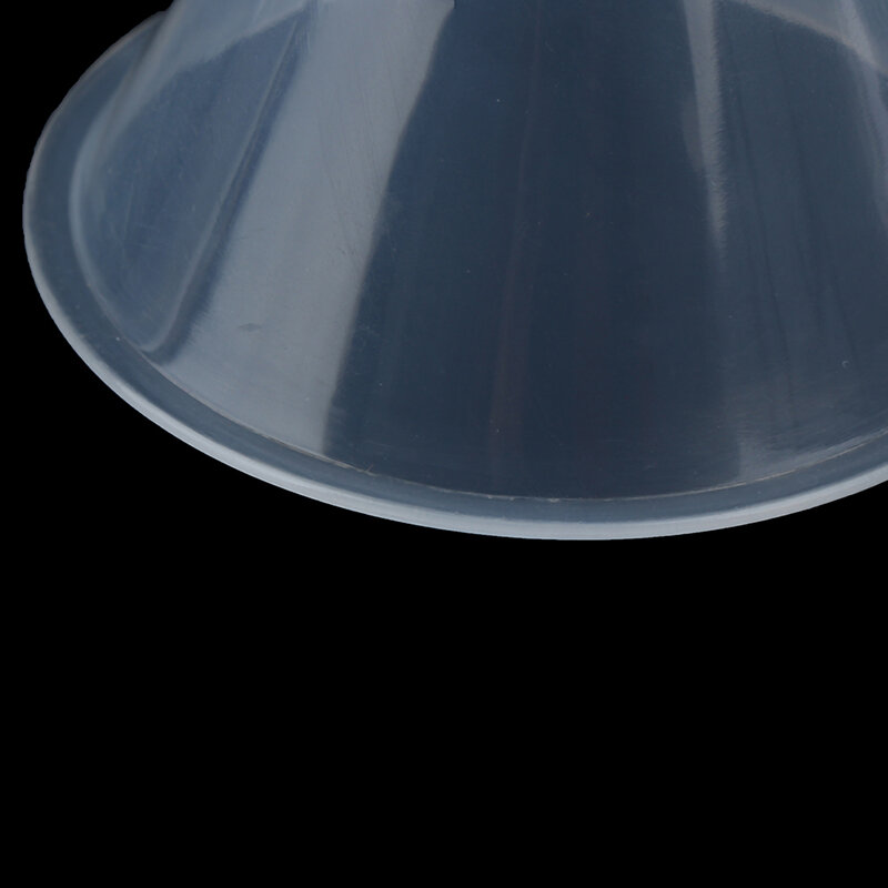 Embudo de filtro de plástico blanco transparente para laboratorio, diámetro de boca de 60mm