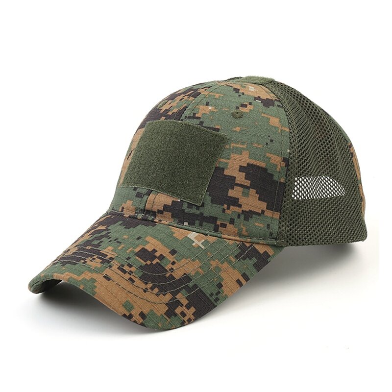 Boné tático do exército camuflagem caça para homens, chapéu militar, simplicidade do exército, adulto, ao ar livre