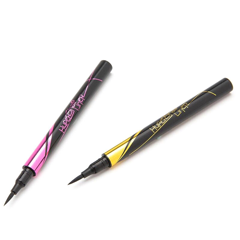 Tahan Air Tahan Lama Eye Liner Pensil Kecil Pena Emas Cepat Kering Eyeliner Liquid Pensil Kosmetik Alat