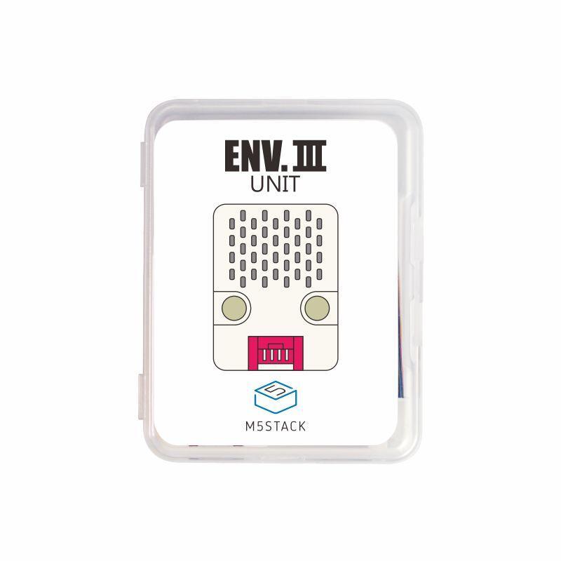 M5Stack Official ENV III Unit with Temperature Humidity Air Pressure Sensor (SHT30+QMP6988)