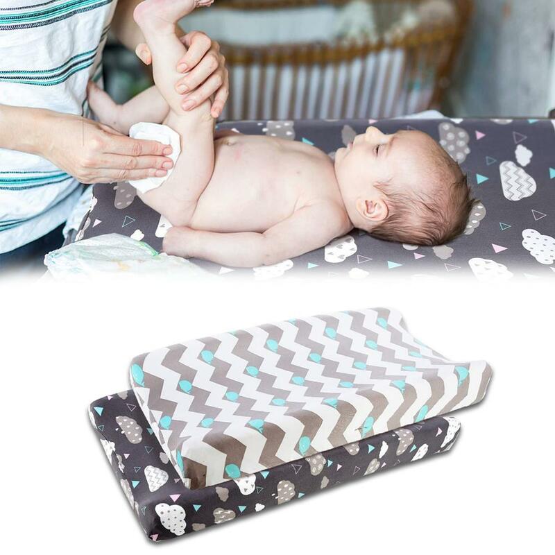 2PCS Baby Touch Massage Tisch Ändern Waschen Abdeckung Baby Windel Tisch Abnehmbare Tuch Abdeckung Kind Pflege Produkte