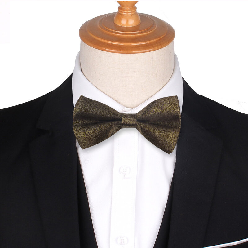 Pajarita clásica para hombre y mujer, corbatas ajustables informales para fiesta, boda, moda