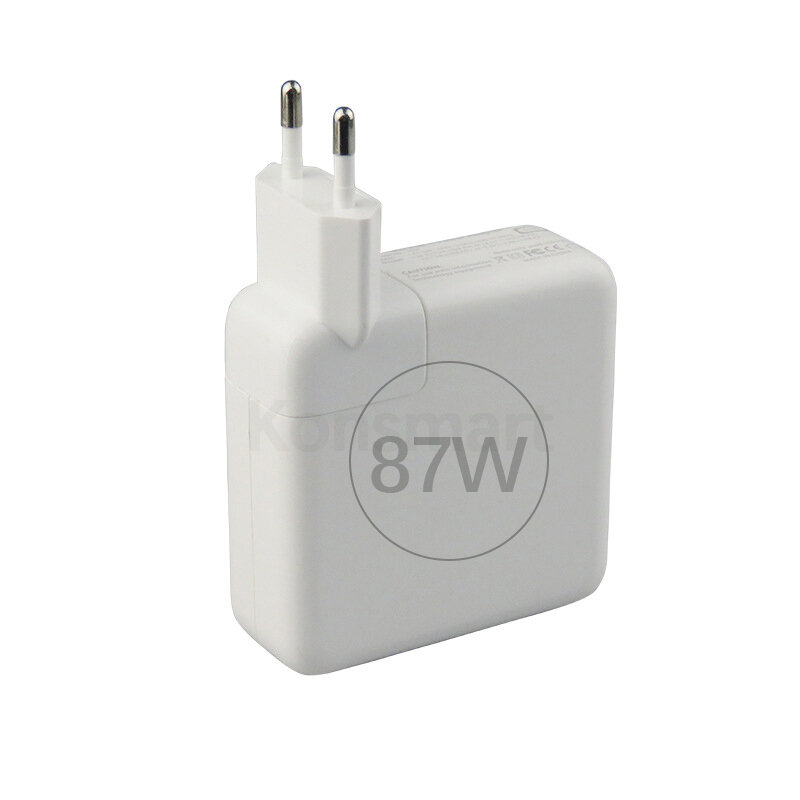 Konsmart 87W PD chargeur pour Apple 15 pouces Macbook Pro iPad mini iPhone 11 XR XS Max USB tyec adaptateur d'alimentation pour ordinateur portable charge rapide