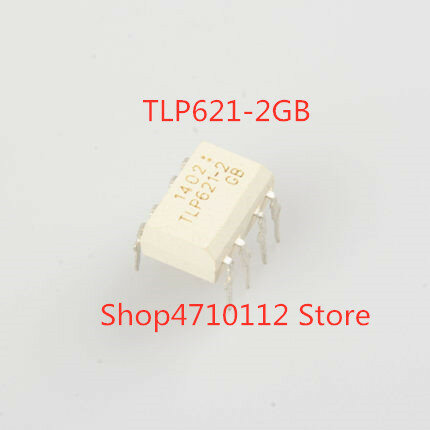 10 PÇS/LOTE TLP621-2 TLP621-2GB TLP620-2 TLP620-2GB TLP620 DIP-8