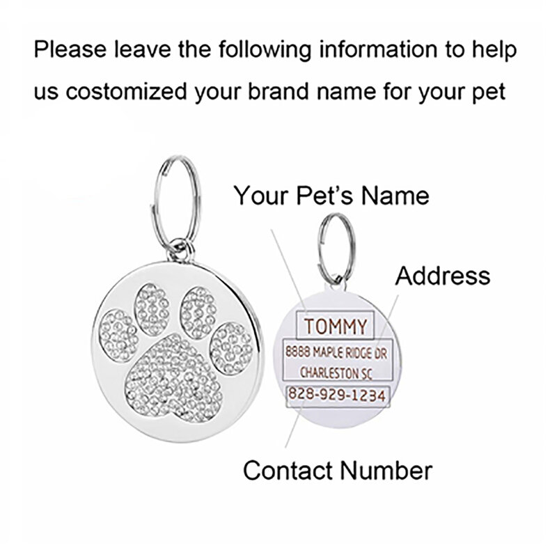 Personalisierte Hund Tags Pet ID Tag Gravierte Name Tag für Hunde Katze Welpen Haustiere ID Name Kragen Hund Typenschild Pet zubehör Bulldog