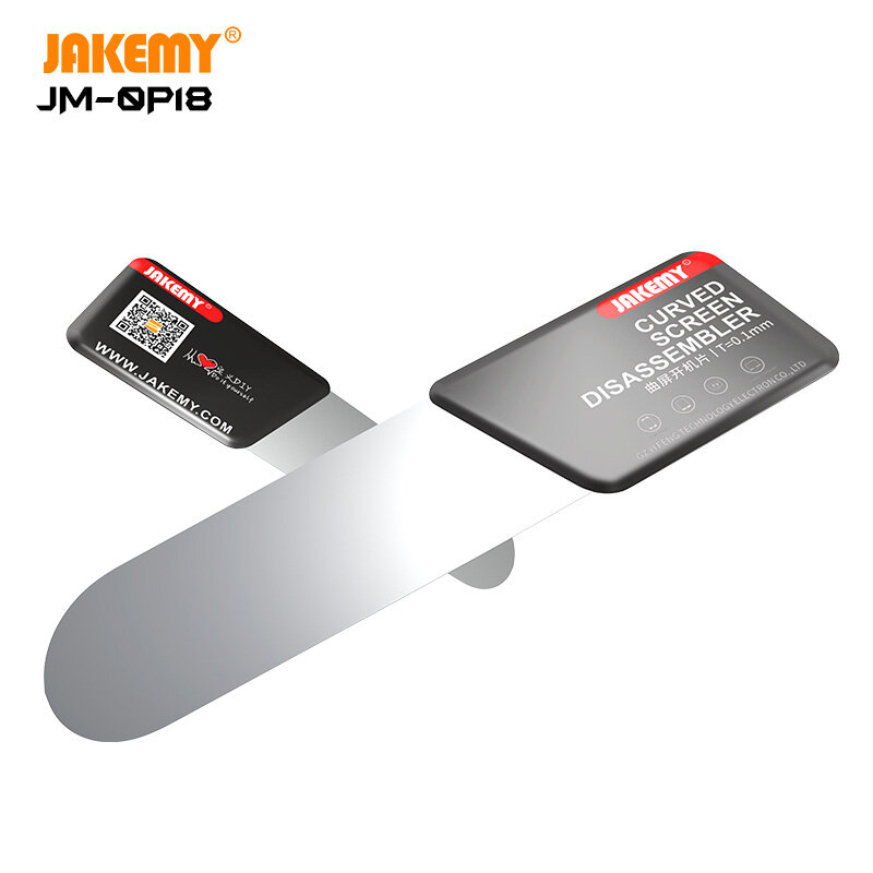JAKEMY 0.1 ミリメートル超薄型フレキシブルな鋼てこ Spudger 逆アセンブルカード iphone サムスン曲面スクリーンオープニング修復ツール