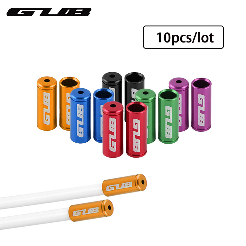 GUB-Boîtier de câble de dérailleur de vélo CNC, 10 pièces, couvercle de ligne de changement de frein VTT route